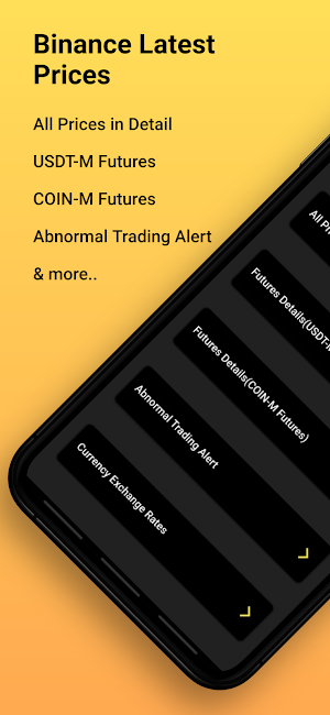 Binance Latest Prices Screenshot 0