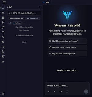 Hermes Agent WebUI Screenshot 3