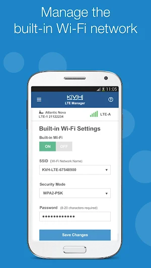 KVH LTE Manager Screenshot 3