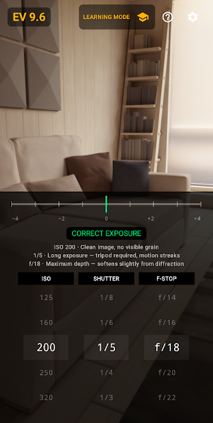 FKB Lightmeter Screenshot 2