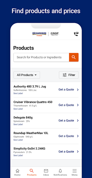Richardson Pioneer CropWatch Screenshot 1