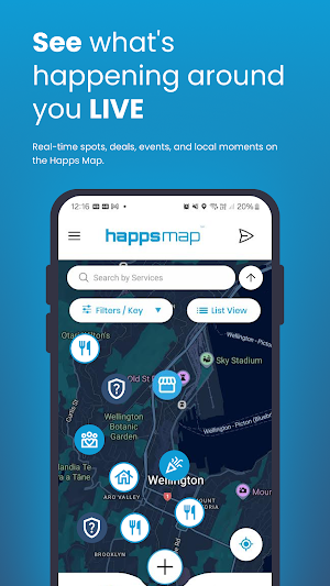 HAPPSMAP - Powered by Spotyaa Screenshot 0