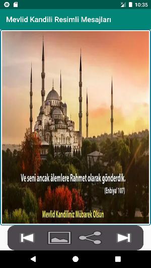 Mevlid Kandili Resimli Mesajları Screenshot 3