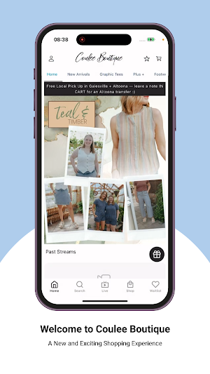 Coulee Boutique Screenshot 0