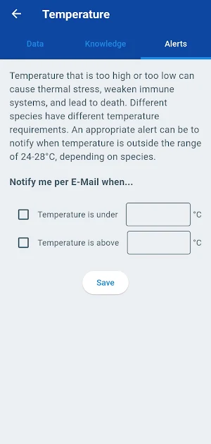 Aquaware - Water Monitoring Screenshot 1