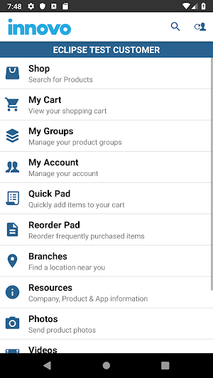 Innovo OE Touch Screenshot 0