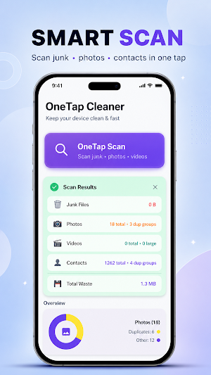 OneTap Cleaner Screenshot 0