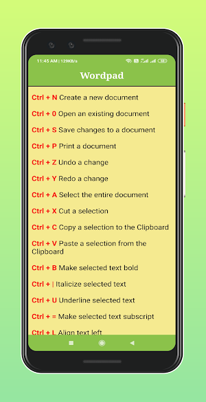 Computer Shortcut Key 2020 - Keyboard Shortcut Screenshot 3