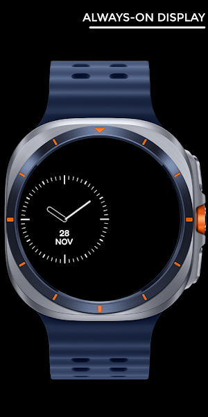 Night 127 - Analog Watch Face Screenshot 2