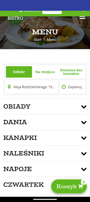 ZIELONE BISTRO Screenshot 0