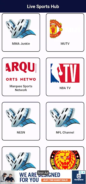 LiveSports Hub: All Sports TV Screenshot 0