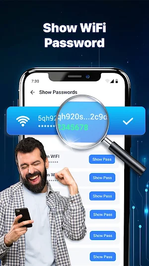 WiFi Password Show Key Master Screenshot 1