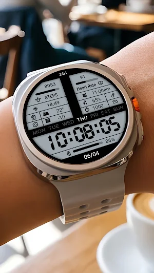LCD Progress ZKin Watch Face Screenshot 0