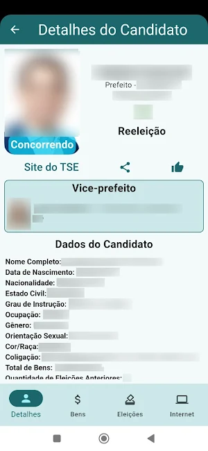 Candidatos 2024 Screenshot 2