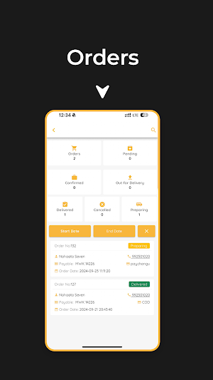 Changu Food: Managers Screenshot 1