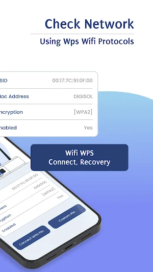 WPS Analyzer and WiFi Password Screenshot 3