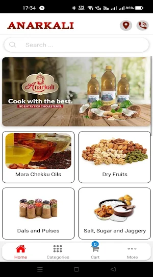 Anarkali Grocery App Screenshot 0