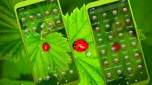Ladybug Leaf Theme Screenshot 3