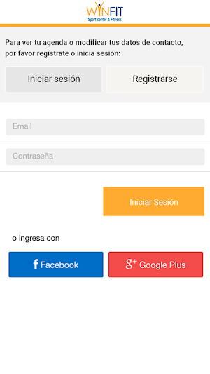 Winfit Chile Screenshot 1