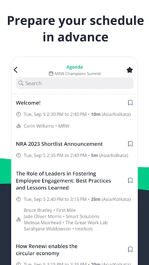 MRW Events Screenshot 2