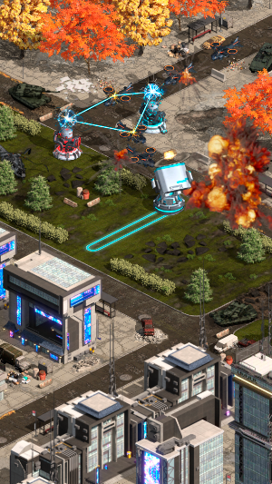 Protect & Defense Sci-Fi Cyber Screenshot 1