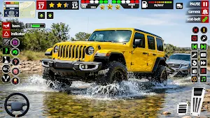 Offroad Jeep Driving Simulator Screenshot 1