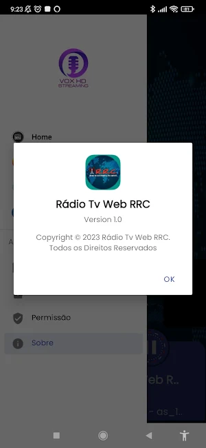 Rádio Tv Web Rrc Screenshot 2