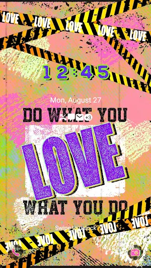 LOVE what you do - Wallpaper Screenshot 1