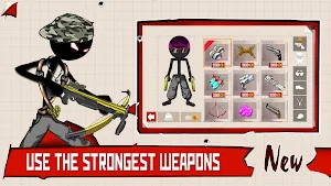 Stickman Shooter : Gun Shooting Games Screenshot 1