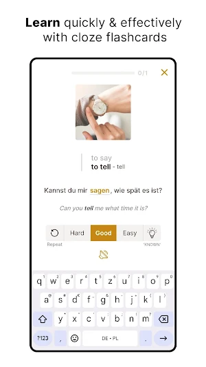vocabeo - German vocabulary Screenshot 2