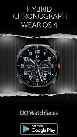 Chronograph Hybrid Wear OS 4+ Screenshot 3