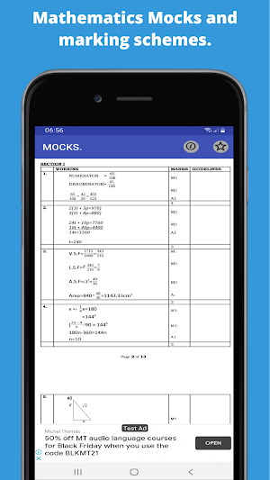 Mathematics: mocks papers. Screenshot 3