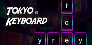 Neon Led keyboard - Tokyo Theme Screenshot 3