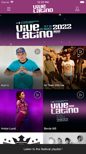 Vive Latino Screenshot 2