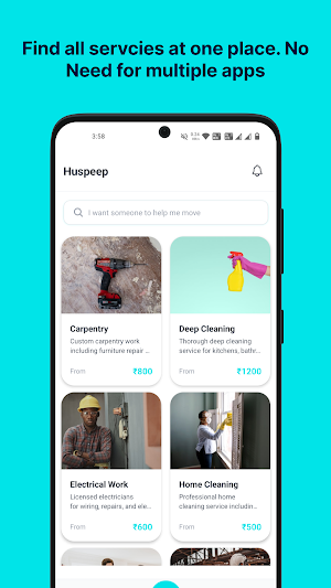 Huspeep: Get Instant Help Screenshot 0