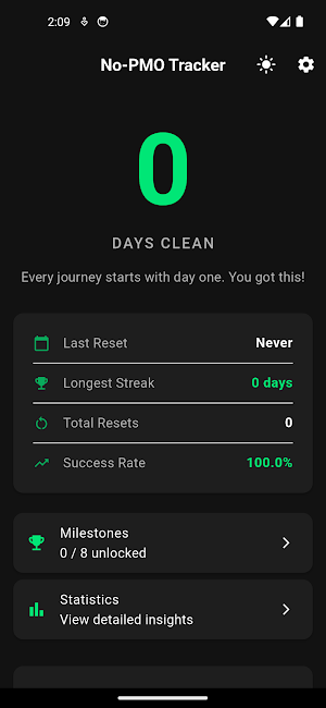 Streak Master - Quit Porn Screenshot 0