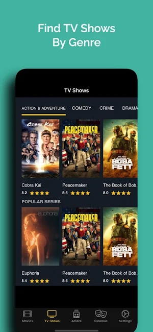 Fetchfruit: Movies & TV Shows Screenshot 2