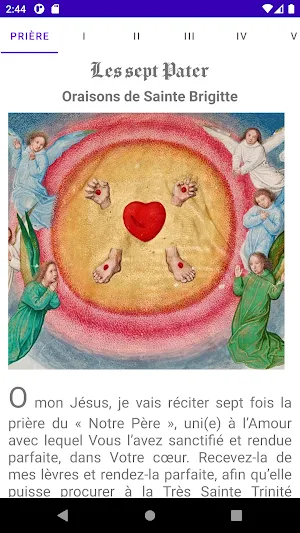 Prières de Sainte Brigitte Screenshot 3