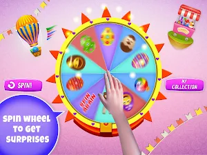 Magic Wheel Surprise Eggs: Fun Easter Game Screenshot 2