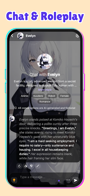 Komiko: Character AI, Art, OCs Screenshot 1