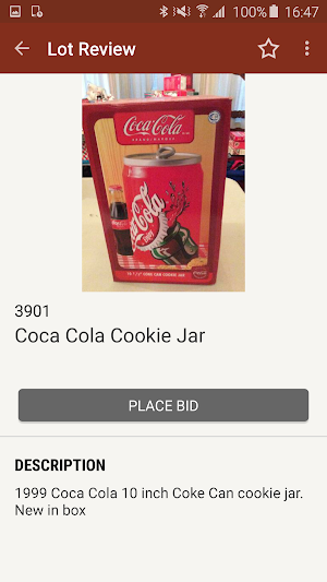 Unique Vintique Auction House Screenshot 2