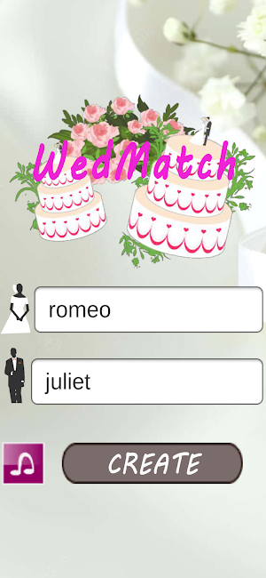 WedMatch - Instant Weddings Screenshot 0