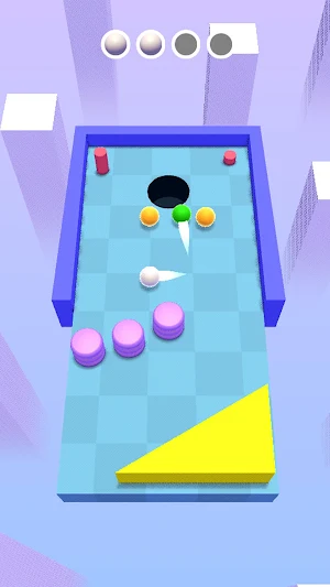 Mini Pool 3D: trick shot Screenshot 0
