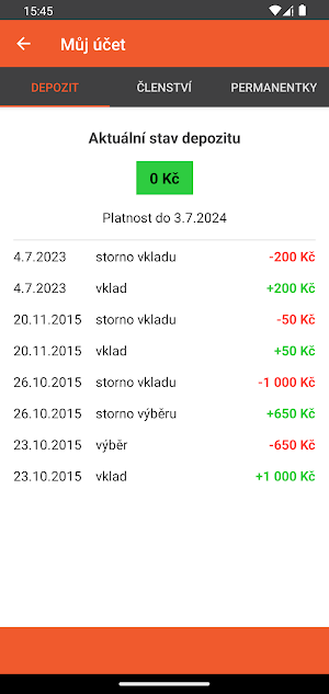 BeFit energy club Screenshot 2