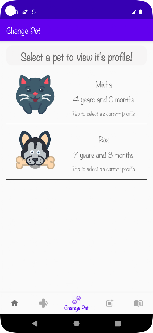 Pets Health Screenshot 1