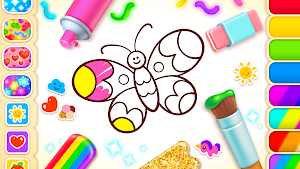Tabi coloring games for kids Screenshot 2