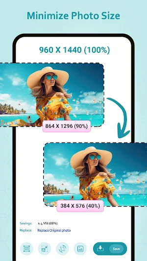 Image Size - Reduce Photo Size Screenshot 0