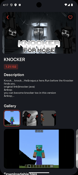 Knocker Mod for Minecraft PE Screenshot 1