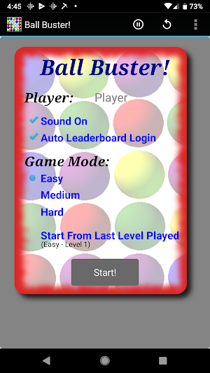 Ball Buster! Screenshot 0