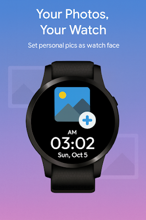 Custom PhotoWear - WearOS6+ Screenshot 0